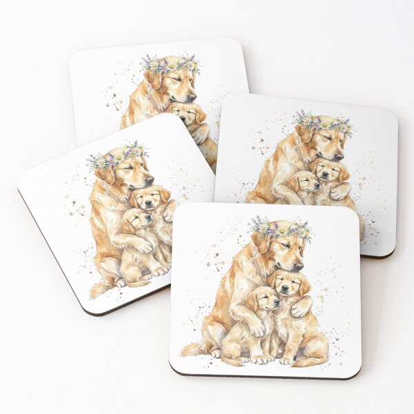Item preview, Golden Retriever Family designed and sold by Roy & Tiffany.
