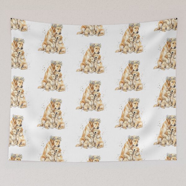 Item preview, Golden Retriever Family designed and sold by Roy & Tiffany.