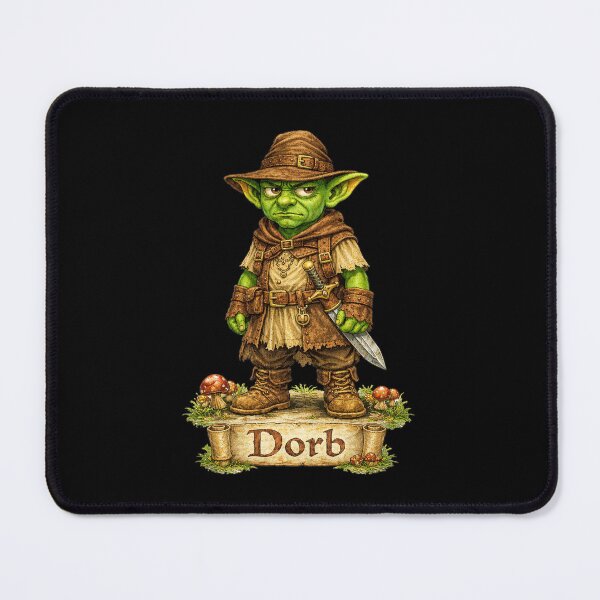 Item preview, Dorb the Grumpy Goblin designed and sold by gorff.