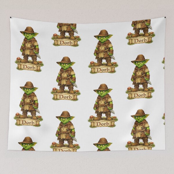 Item preview, Dorb the Grumpy Goblin designed and sold by gorff.
