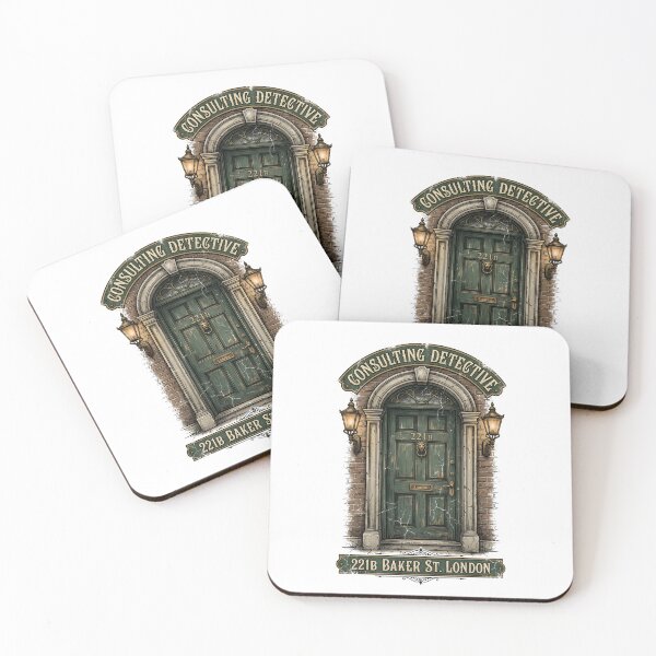 Item preview, Consulting Detective 221B Baker St London Sherlock Holmes designed and sold by Fenay Designs.