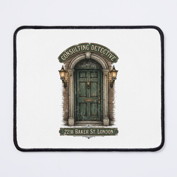 Item preview, Consulting Detective 221B Baker St London Sherlock Holmes designed and sold by Fenay Designs.