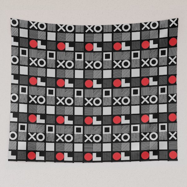Item preview, Minimal Geometric Grid Poster in Monochrome Modern Style v2 designed and sold by walex-jed.