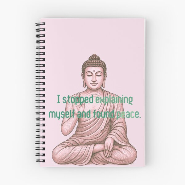 Item preview, Finding Peace Within | Buddha Illustration & Quote designed and sold by Miheerala.