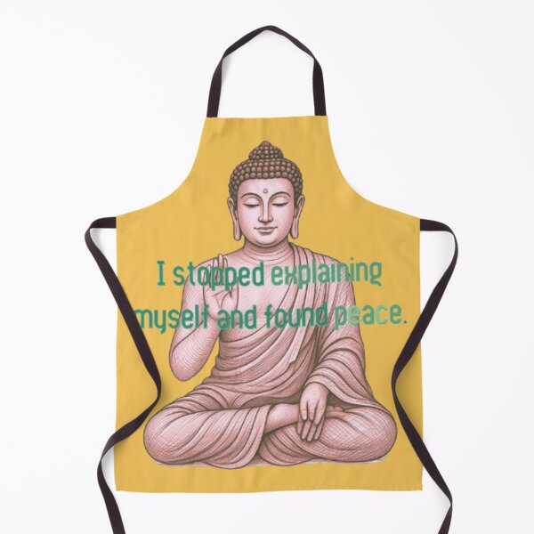 Item preview, Finding Peace Within | Buddha Illustration & Quote designed and sold by Miheerala.