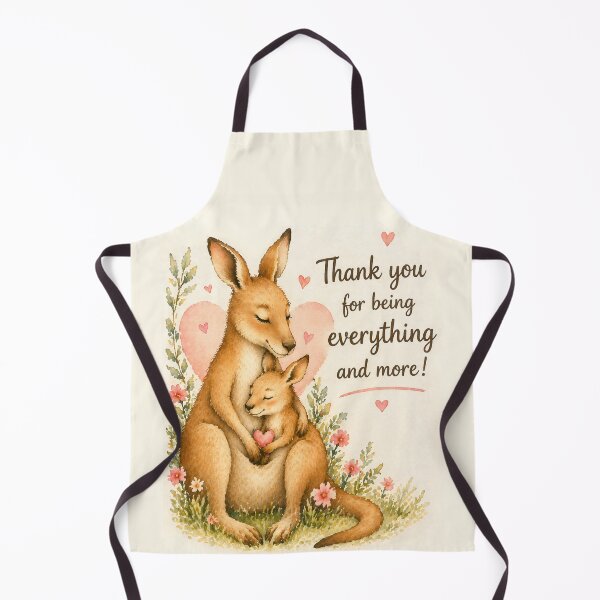 Item preview, Kangaroo Mum Watercolour Love Birthday Mothers Day designed and sold by inspired-works.
