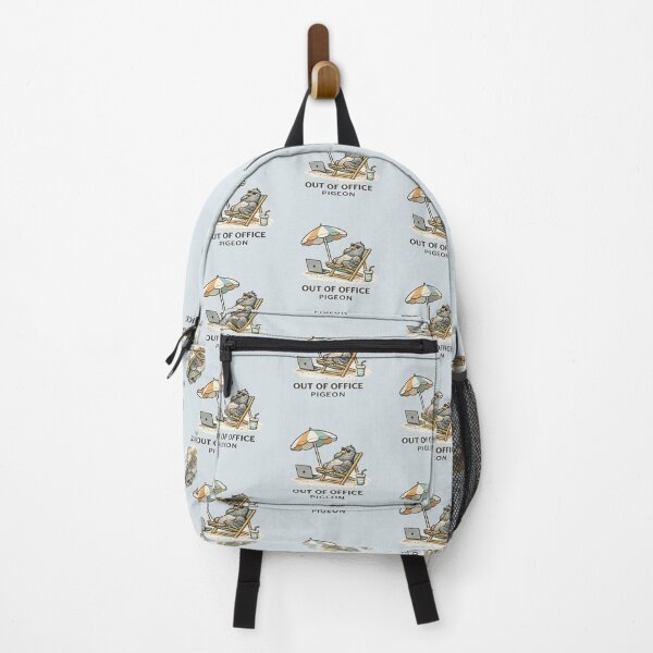 Item preview, Out of Office Pigeon Minimalist Summer Burnout Humor designed and sold by Bratak.