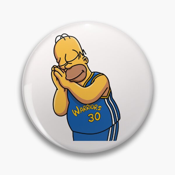Item preview, Homer Simpson performing the Steph Curry Night Night celebration designed and sold by ZERO-MIND.
