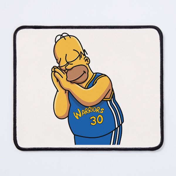 Item preview, Homer Simpson performing the Steph Curry Night Night celebration designed and sold by ZERO-MIND.