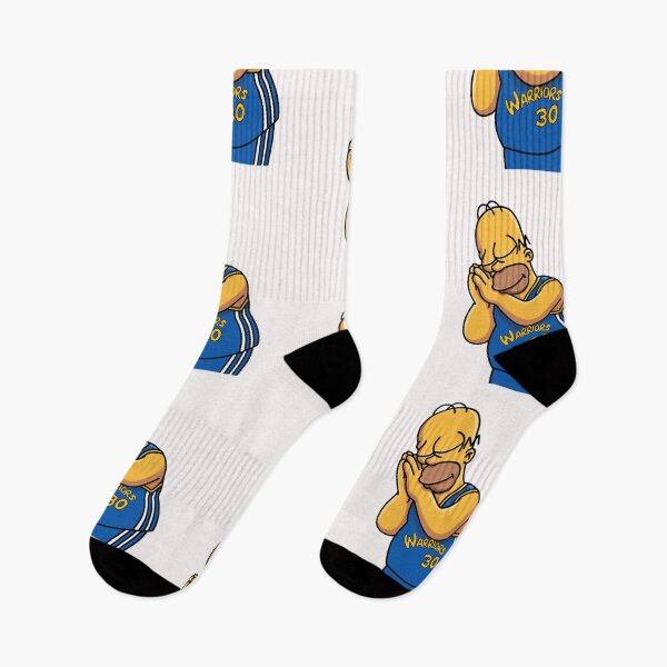 Item preview, Homer Simpson performing the Steph Curry Night Night celebration designed and sold by ZERO-MIND.