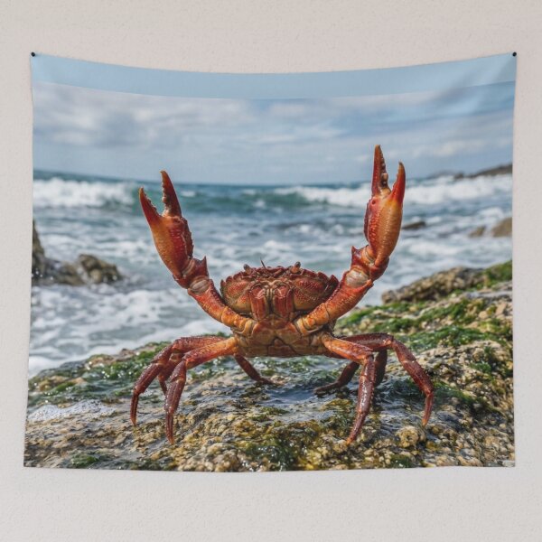 Aperçu de l'œuvre Crabe levant ses pinces vers le ciel. créée et vendue par Malisa345.