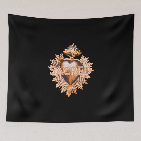 Item preview, Sacred Golden Heart  designed and sold by PopBubbleShop.