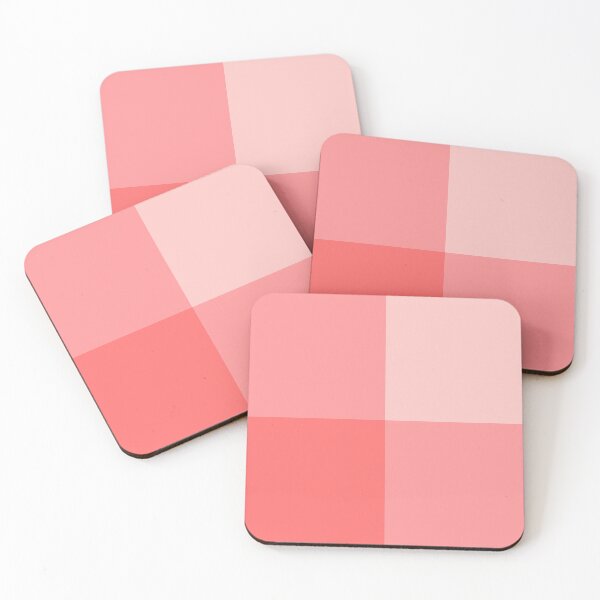 Item preview, Modern Pink Abstract Blocks – Minimalist Geometric Colour Study designed and sold by Claire_Brown.