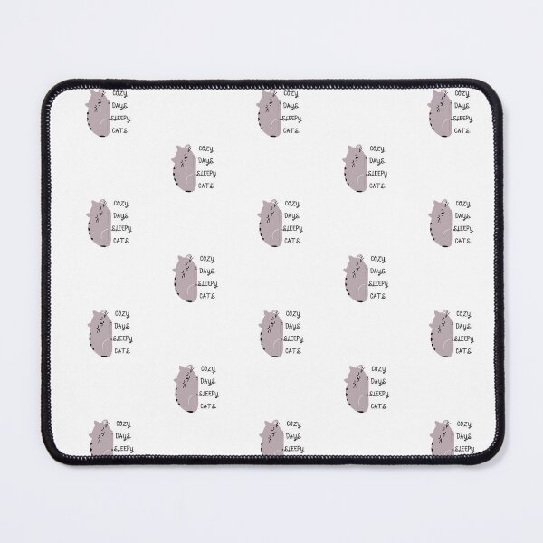 Item preview, Cozy days, sleepy cats for lovers of cat products designed and sold by QuirkieCrafts.