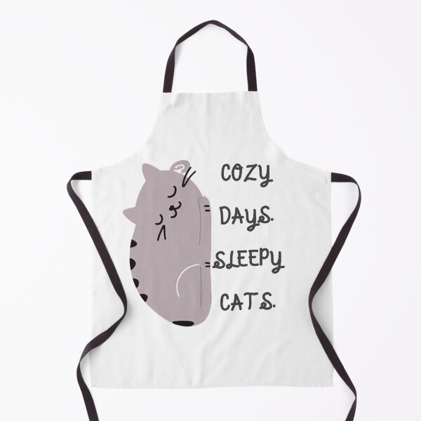 Item preview, Cozy days, sleepy cats for lovers of cat products designed and sold by QuirkieCrafts.