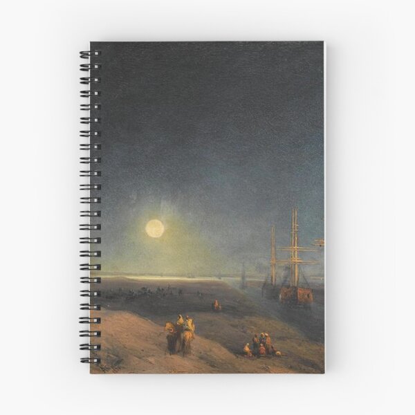 Item preview, Ships Passing Through a Canal in Moonlight designed and sold by SharonTheFirst.