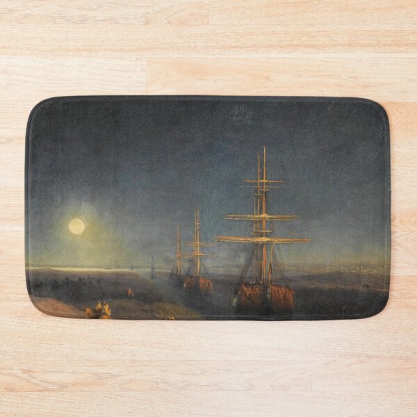 Item preview, Ships Passing Through a Canal in Moonlight designed and sold by SharonTheFirst.