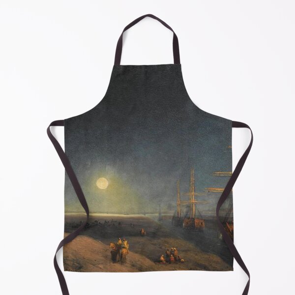 Item preview, Ships Passing Through a Canal in Moonlight designed and sold by SharonTheFirst.
