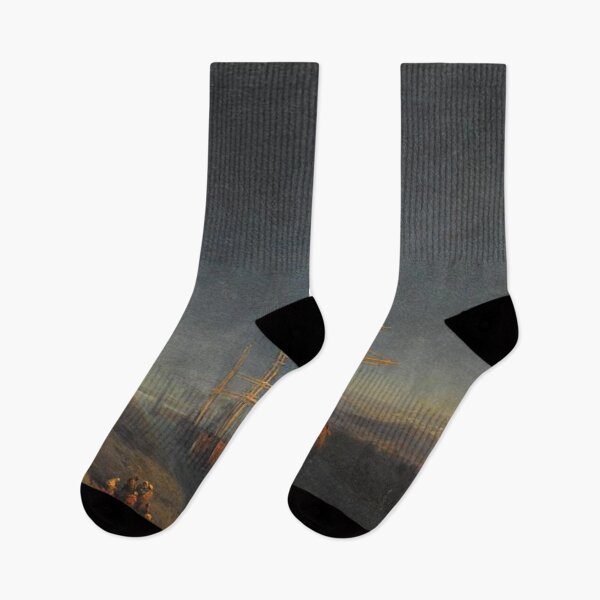 Item preview, Ships Passing Through a Canal in Moonlight designed and sold by SharonTheFirst.
