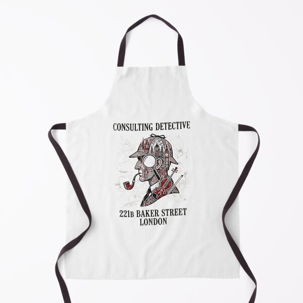 Item preview, Consulting Detective 221B Baker Street London Sherlock Holmes designed and sold by Fenay Designs.