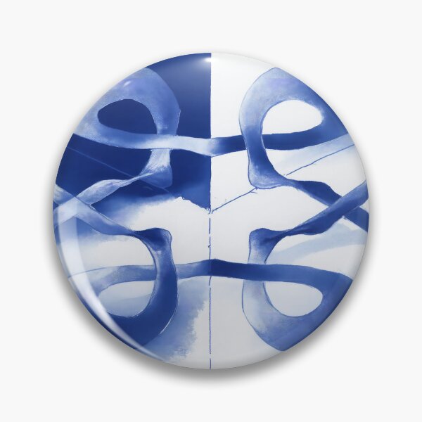 Item preview, 007-002 Indigo Equilibrium, Image 2 of 3 designed and sold by nikoart001.