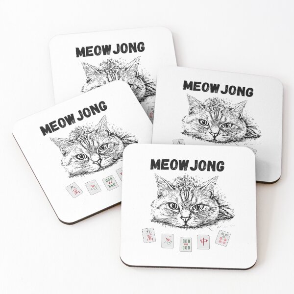 Item preview, Meowjongs Cat designed and sold by Denikks.