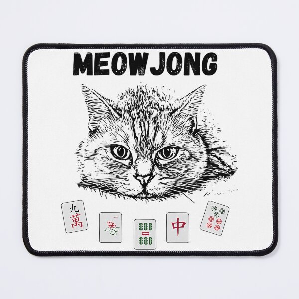 Item preview, Meowjongs Cat designed and sold by Denikks.