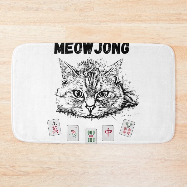 Item preview, Meowjongs Cat designed and sold by Denikks.