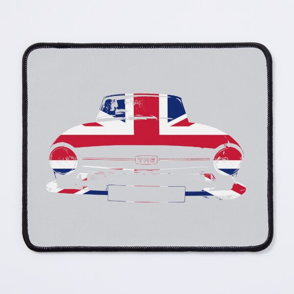 Item preview, Triumph TR6 1970s classic British sports car Union Jack flag designed and sold by soitwouldseem.