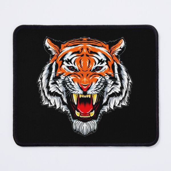 Item preview, Majestic Fierce Tiger Face Illustration designed and sold by StyleBloomes.