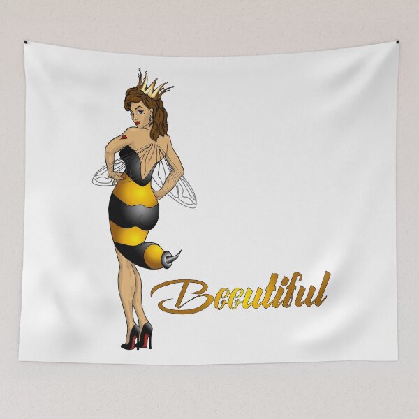 Item preview, Beeutiful - In Yellow by Amanda M Lucas designed and sold by Amanda Lucas.