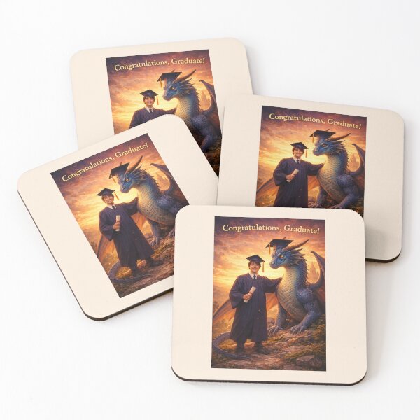 Item preview, Congratulations, Graduate | Fantasy Dragon Graduation Card | You’re Ready for Great Things designed and sold by Novel Works Studio.