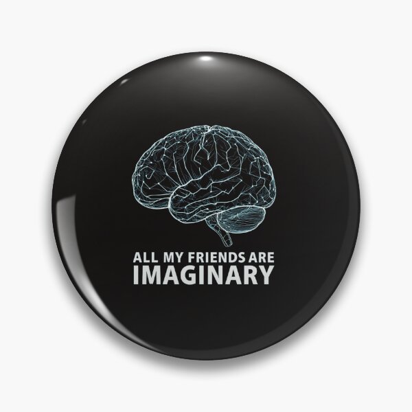 Item preview, Imaginary Friends | Occipital Lobe Brain Anatomy designed and sold by NovaprintsbyFN.