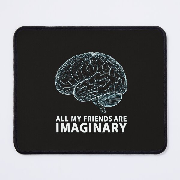 Item preview, Imaginary Friends | Occipital Lobe Brain Anatomy designed and sold by NovaprintsbyFN.