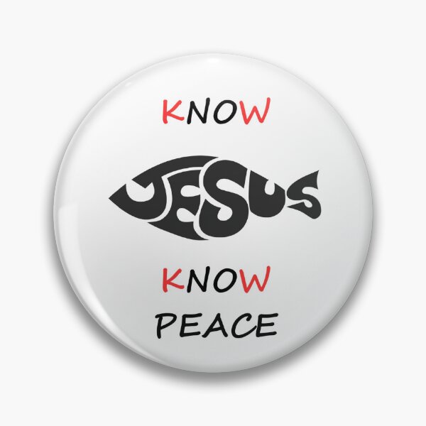Item preview, Know Jesus Know Peace designed and sold by ArthursDesigns.
