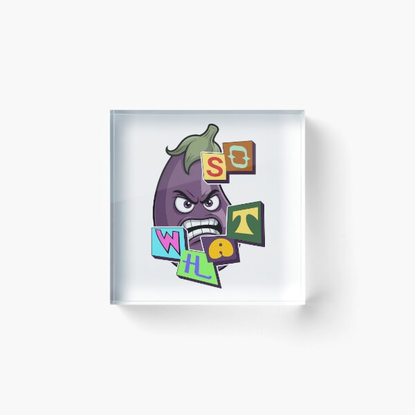 Item preview, So What? Aubergine/ Aubergine designed and sold by Museum Of Non-Existing Art.