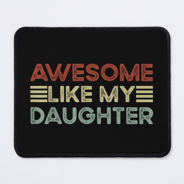Item preview, awesome like my daughter gifts men funny father's day dad designed and sold by CAnastazyshop.