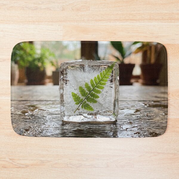 Item preview, Ice cube with a plant enclosed inside. designed and sold by Malisa345.
