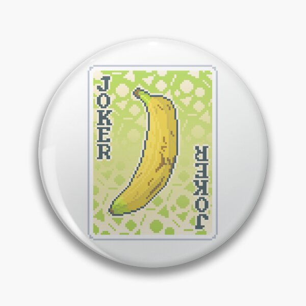 Item preview, Balatro Gros Michel Banana Joker Card designed and sold by BubblePopRed.