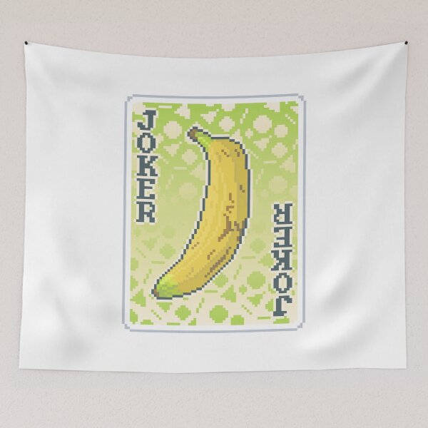 Item preview, Balatro Gros Michel Banana Joker Card designed and sold by BubblePopRed.