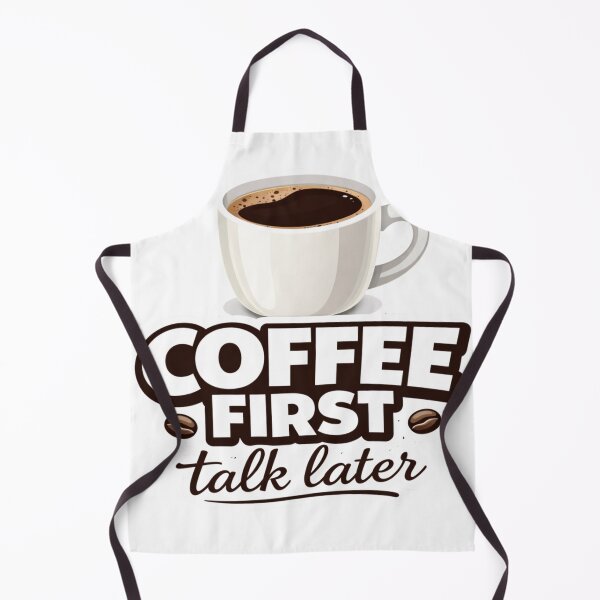 Item preview, Coffee First Talk Later Funny Coffee Lover Design Caffeine Humor Morning Quote Gift designed and sold by SzyMazDesign.