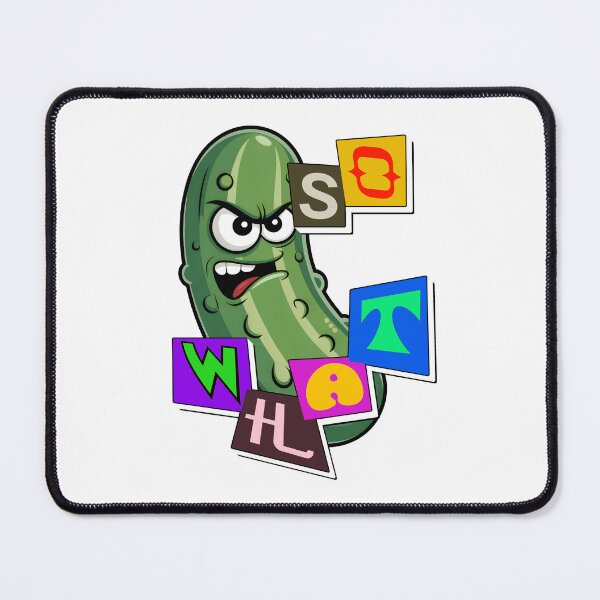 Item preview, So What? Angry Pickle designed and sold by Museum Of Non-Existing Art.