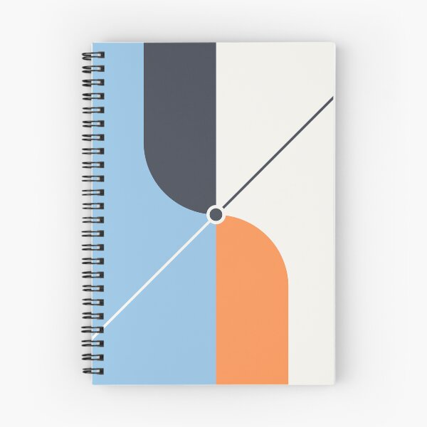Item preview, The Nexus - Blue and Orange Minimalist Abstract designed and sold by artdocaj.