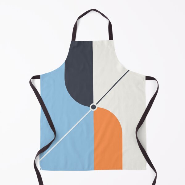 Item preview, The Nexus - Blue and Orange Minimalist Abstract designed and sold by artdocaj.