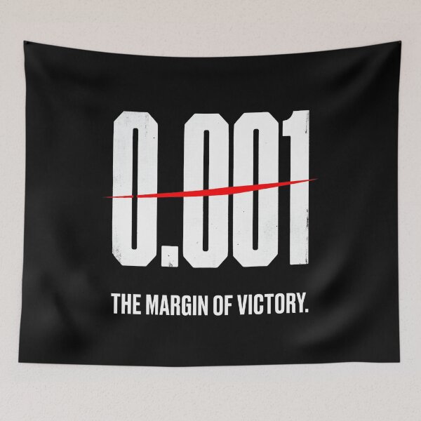 Item preview, 0.001 The Margin Of Victory Sim Racing Time Trial designed and sold by Fenay Designs.