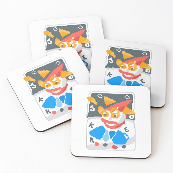 Item preview, Balatro Hallucination Joker Card designed and sold by BubblePopRed.