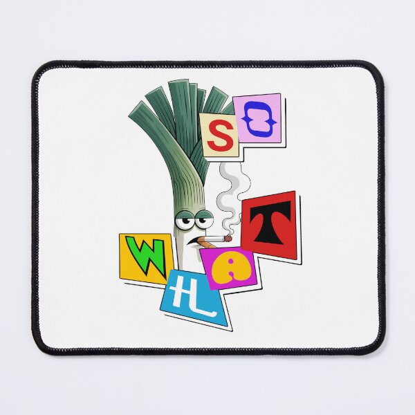 Item preview, So What? Smoking Angry Leek designed and sold by Museum Of Non-Existing Art.