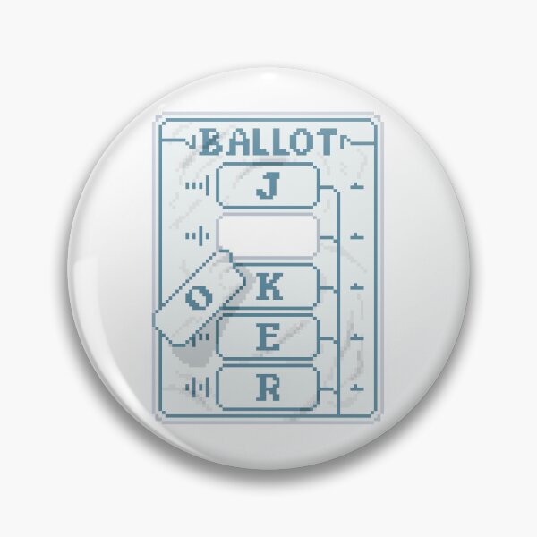 Item preview, Balatro Hanging Chad Joker Card designed and sold by BubblePopRed.