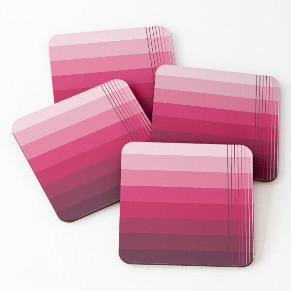 Item preview, Simple design from shades of pink to dark cherry designed and sold by Cherevan.