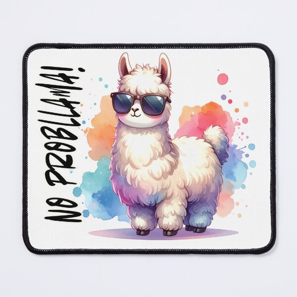 Item preview, No probllama Llama designed and sold by LiskoDesign.